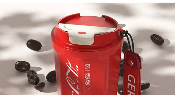 Bình giữ nhiệt Germ 390 ml GPS-2124VP-CCR Đỏ