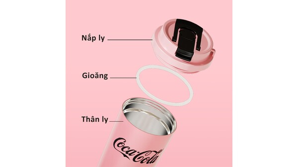 Bình giữ nhiệt Germ 500 ml GE-CK23AW-B81 Hồng