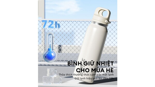 Bình giữ nhiệt Germ 600 ml GE-CK24AW-B96 Đen