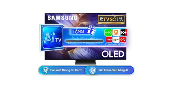 Smart Tivi OLED Samsung 4K 55 inch QA55S90FAKXXV