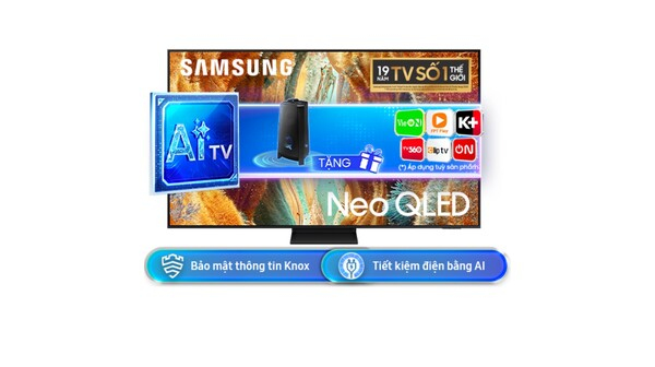 Smart AI Tivi Neo QLED Mini LED Samsung 4K 65 Inch QA65QN70FAKXXV