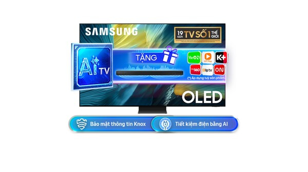 Smart Tivi OLED Samsung 4K 65 inch QA65S95FAKXXV
