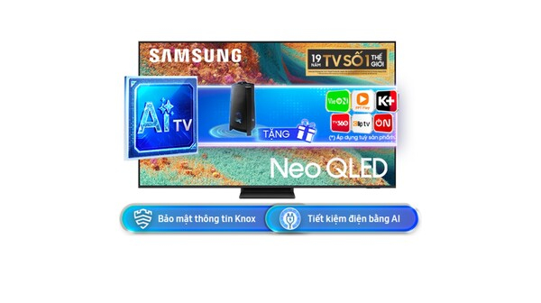 Smart AI Tivi Neo QLED Mini LED Samsung 4K 75 Inch QA75QN85FAKXXV