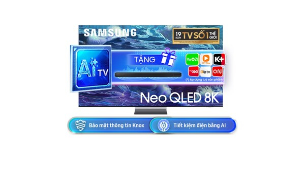 Smart AI Tivi Neo QLED Mini LED Samsung 8K 85 inch QA85QN950FKXXV