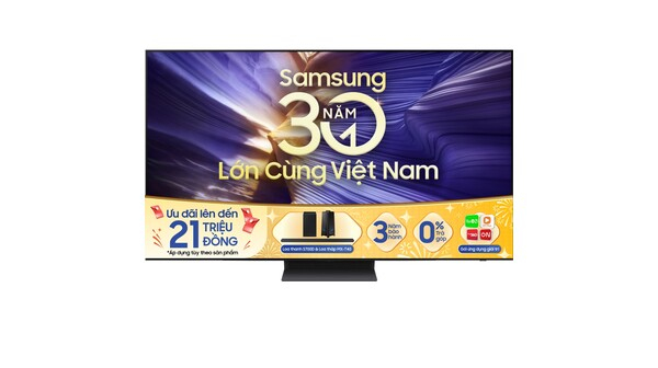 Smart Tivi OLED Samsung 4K 77 inch QA77S90FAEXXV
