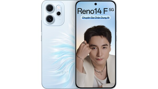 Điện thoại OPPO Reno14 F 5G 8GB/256GB (CPH2743) Xanh dương