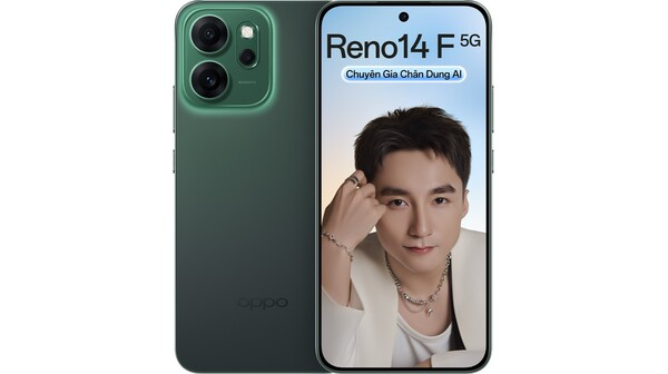 Điện thoại OPPO Reno14 F 5G 8GB/256GB (CPH2743) Xanh lá