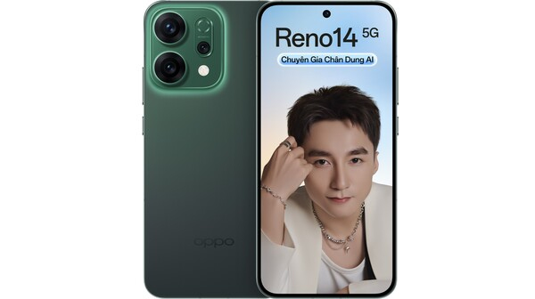 Điện thoại OPPO Reno14 5G 12GB/256GB (CPH2737) Xanh lá