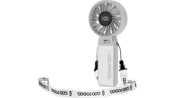 Quạt cầm tay Goojodoq GFS003-WHITE-GJ