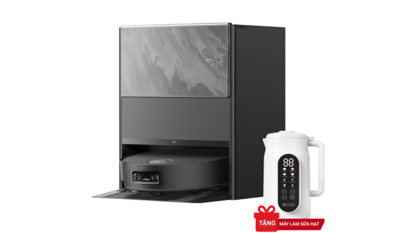 Robot hút bụi lau nhà Dreame Aqua 10 Pro Track - Đen