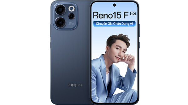 Điện thoại OPPO Reno15 F 8GB/256GB Xanh Dương