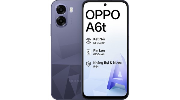 Điện thoại OPPO A6T 4GB/64GB Tím (CPH2847)
