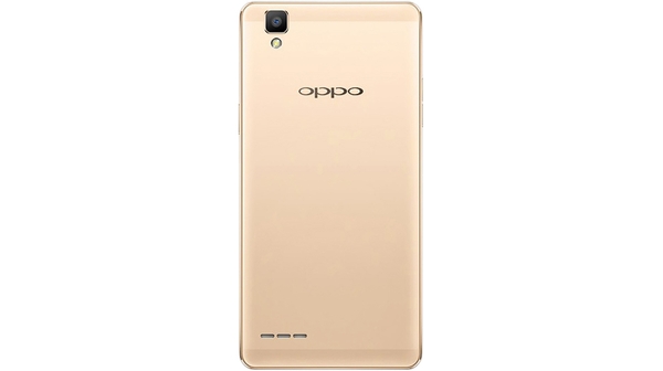Điện thoại Oppo F1 màu vàng thiết kế đẹp mắt