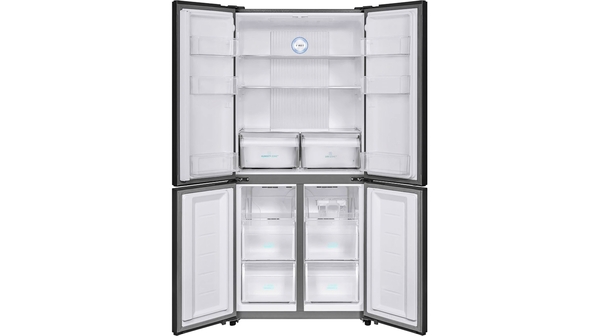 Tủ lạnh Aqua Inverter 456 lít AQR-IG525AM (GG) tủ trống mặt cửa mở