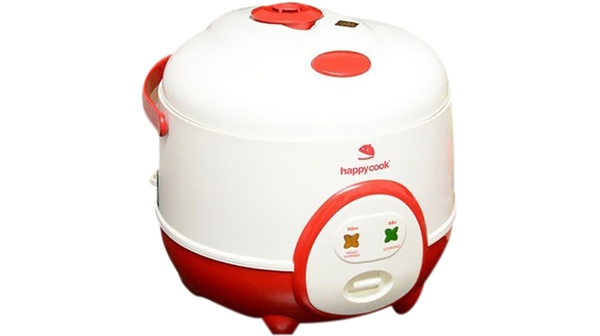 Nồi cơm điện Happy Cook 0.6 lít HC-060R Đỏ