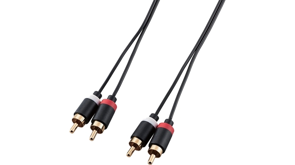 CÁP AUDIO 2XRCA-2XRCA 1.0M ELECOM DH-WRN10