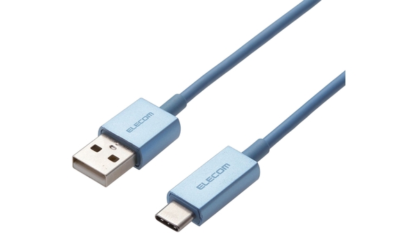 Dây cáp USB Type C 1.2m ELECOM MPA-ACCL12BUL có chiều dài 1.2m