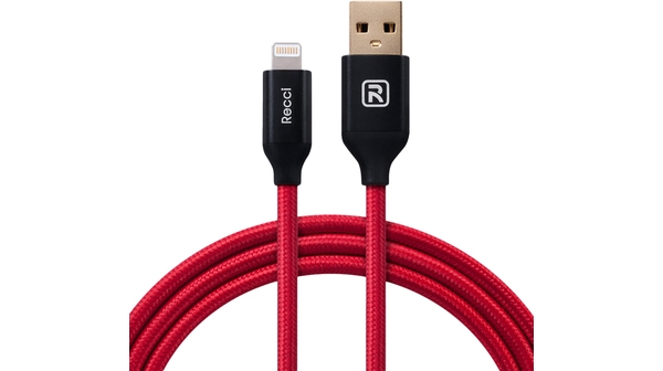 CÁP RECCI LIGHTNING USB VELOCITY