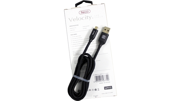 CÁP RECCI MICRO USB VELOCITY