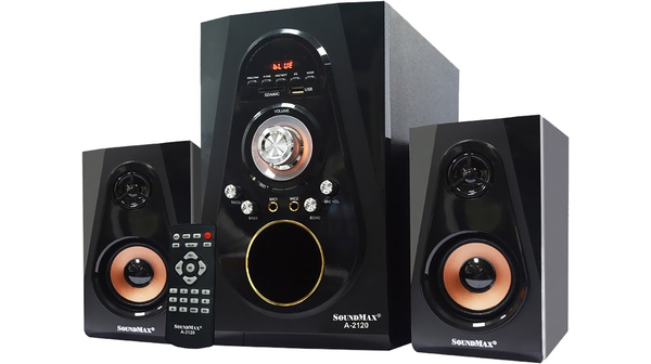 Loa vi tính Soundmax A2120 màu đen giá tốt tại Nguyễn Kim