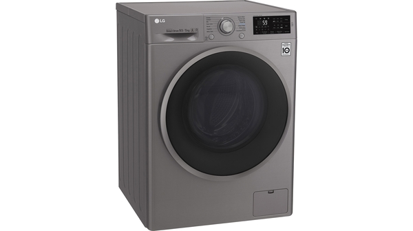 Máy giặt LG Inverter 9 kg FC1409D4E mặt nghiêng phải