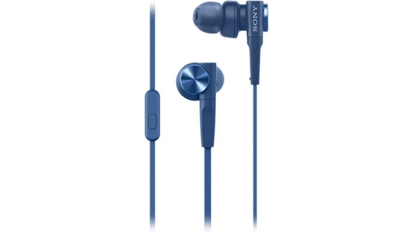 Tai nghe Sony MDRXB55AP Xanh Dương