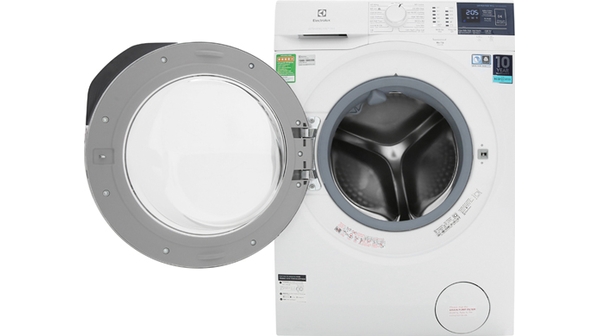 Máy giặt Electrolux Inverter 9 kg EWF9024BDWA mặt chính diện cửa mở