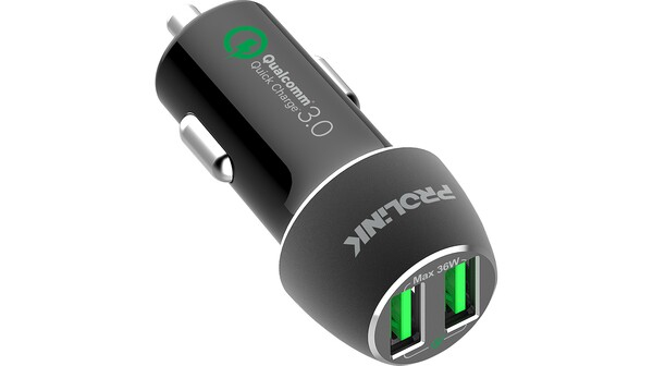 Củ sạc ô tô 2 cổng Prolink PCC23601 36W