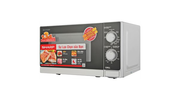 Lò vi sóng có nướng Sharp 20 lít R-G222VN
