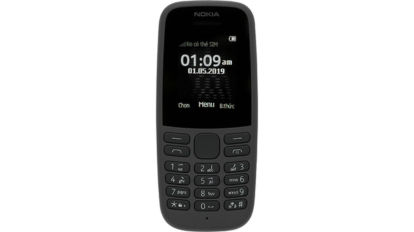 Điện Thoại Nokia 105 SS Black giá tốt | Nguyễn Kim