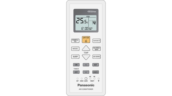 Máy lạnh Panasonic Inverter 1 HP CU/CS-YZ9WKH-8 điều khiển cầm tay