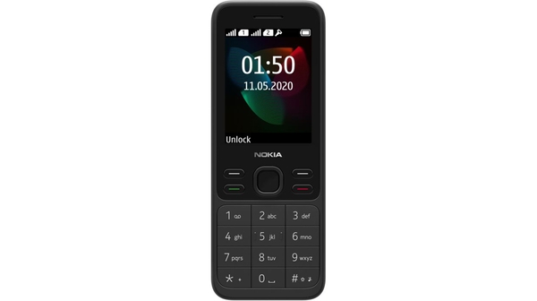 Điện thoại Nokia 150 Đen mặt trước