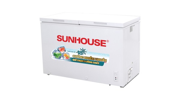 Tủ đông Sunhouse 300 lít SHR-F2412W2 mặt nghiêng phải