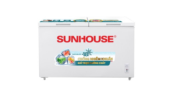 Tủ đông Sunhouse 300 lít SHR-F2412W2 mặt chính diện