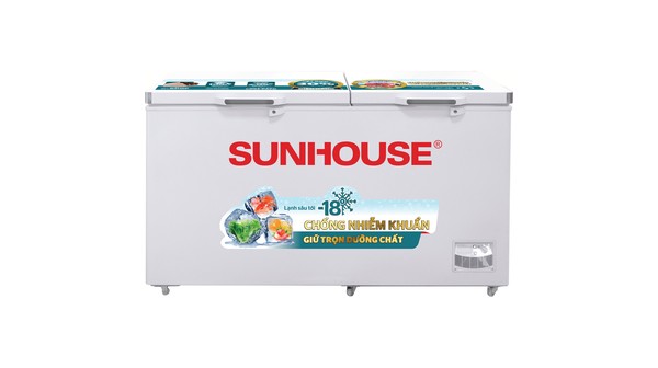 Tủ đông Sunhouse 490 lít SHR-F2572W2 mặt chính diện