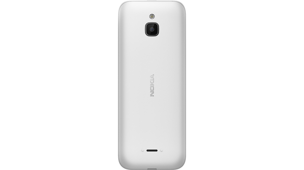 Điện thoại Nokia 6300 4G Trắng mặt lưng