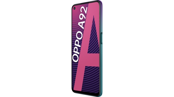 Điện thoại OPPO A92 Tím mặt nghiêng phải
