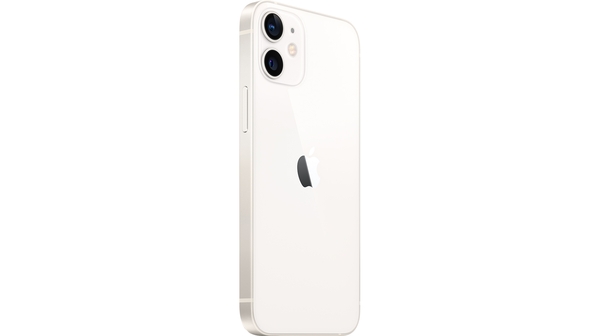 Điện thoại iPhone 12 Mini 64GB Trắng mặt lưng nghiêng trái
