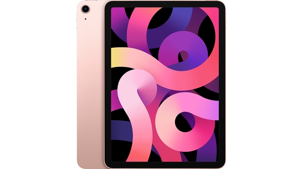 Máy tính bảng iPad Air 10.9 inch Wifi 256GB MYFX2ZA/A Vàng Hồng 2020 mặt chính diện trước sau