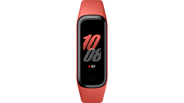 Vòng đeo tay SamSung Galaxy Fit2 Đỏ mặt chính diện