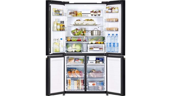 Tủ lạnh Hitachi Inverter 569 lít R-WB640VGV0X(MIR) tủ mở cửa đầy đủ