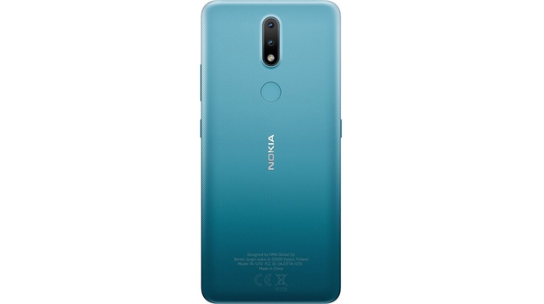 Điện thoại Nokia 2.4 Xanh mặt lưng