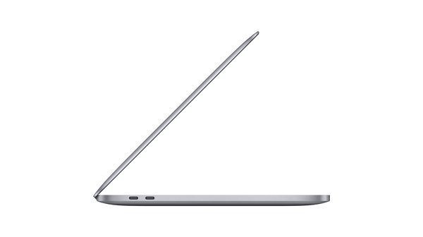 Laptop MacBook Pro M1 13.3 inch 512GB MYD92SA/A Xám mặt cạnh bên