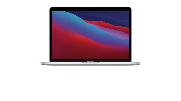 Laptop MacBook Pro M1 13.3 inch 512GB MYDC2SA/A Bạc mặt chính diện
