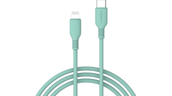 Cáp sạc USB-C to Lightning 1.2m Innostyle Jazzy J_ICL120 Xanh lá