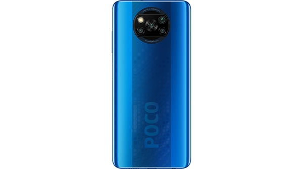 Điện thoại Xiaomi POCO X3 6GB/128GB Xanh Dương mặt lưng