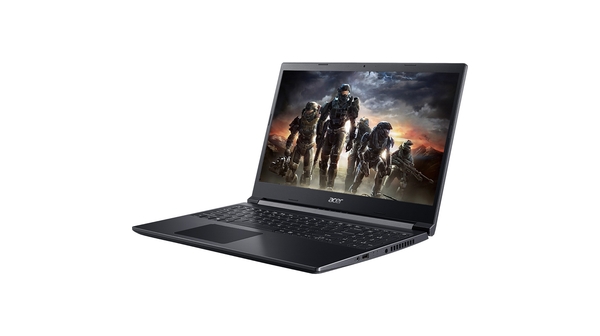 Laptop Acer Aspire 7 A715-41G-R282 R5-3550H 15.6 inch NH.Q8SSV.005 mặt nghiêng phải
