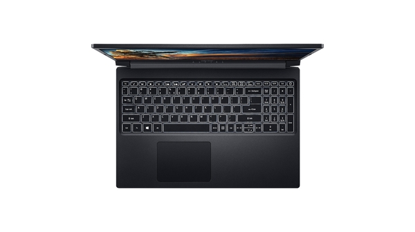 Laptop Acer Aspire 7 A715-41G-R150 R7-3750H 15.6 inch NH.Q8SSV.004 mặt bàn phím sáng