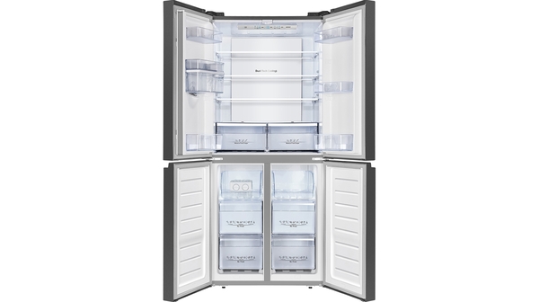 Tủ lạnh Casper Inverter 463 lít RM-522VBW mặt chính diện cửa mở