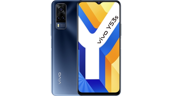 Điện thoại Vivo Y53s 8GB/128GB Đen Xanh mặt chính diện trước sau